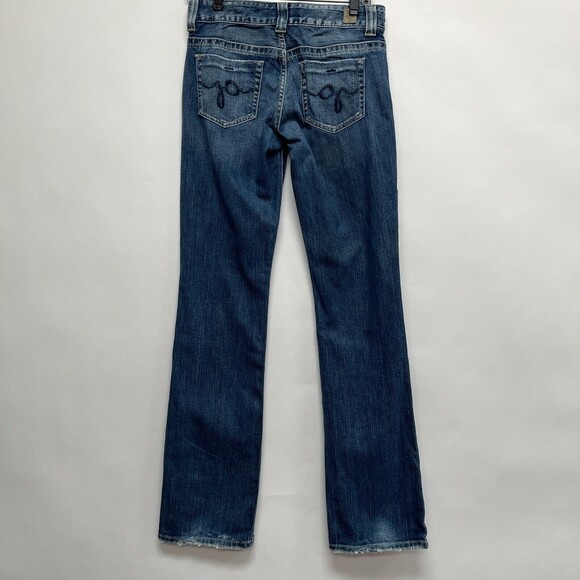 Guess Jeans Modele Women's Denim Pants 27 Blue Bootcut - Picture 2 of 8